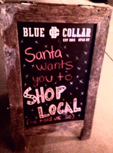 Santa wants you to shop local
